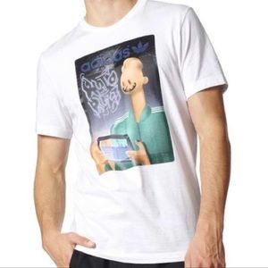 Adidas Graphic Tee T-shirt by Berlin Artist David Mortl K9